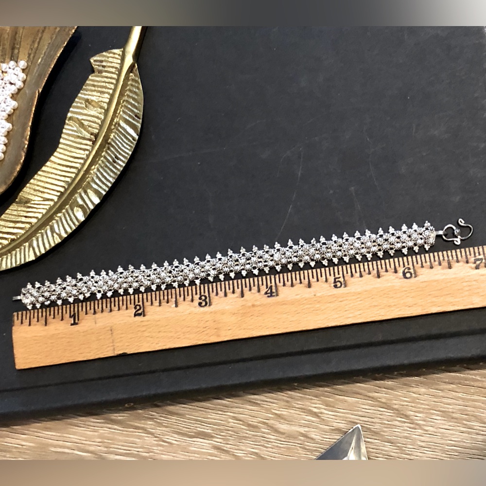 Vintage Sterling Bracelet - Picture 8 of 9